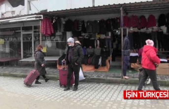 Boş bavullarla gümrük kapısından geçip, dolu bavulla dönüyorlar