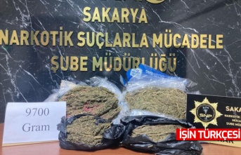 Sakarya’da 10 kilo uyuşturucu ele geçirildi