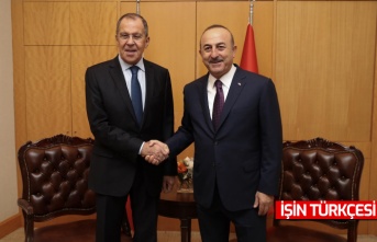 Mevlüt Çavuşoğlu ve Sergey Lavrov Moskova'da bir araya geldi