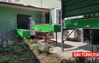 Cinayete kurban giden aile son yolculuğuna uğurlandı