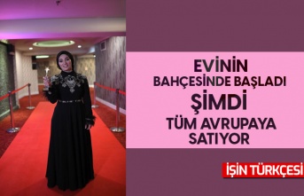 Evinin bahçesinde başladı, şimdi tüm Avrupa’ya satıyor