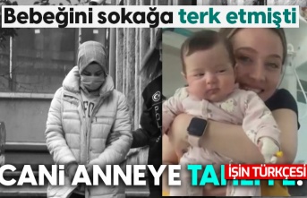 Nisa bebeği terk eden cani anneye tahliye