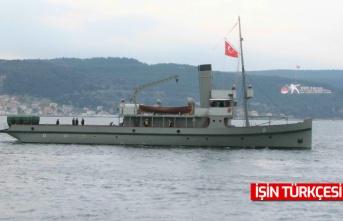 TCG Nusret Mayın Gemisi Gölcük'e geliyor