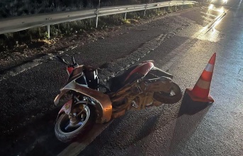 O motosiklet sürücüsünden acı haber! Hayatını kaybetti