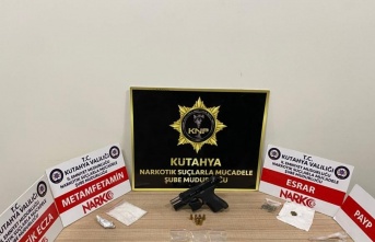 Kütahya’da uyuşturucu operasyonunda 2 kişi tutuklandı