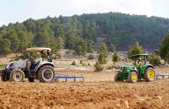 Ücretsiz tohum ve ekimle Toroslar’da boş tarlalar üretime katılıyor