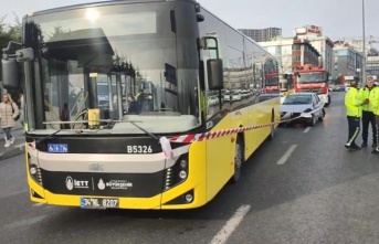 İstanbul'da çok sayıda aracın karıştığı zincirleme kaza!