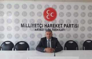 MHP Akyazı İlçe Başkanı Ali Dertli, Atsız'ı...