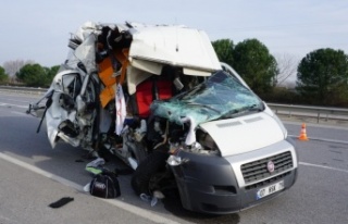 Sakarya'da trafik kazası geçiren milli motosikletçi...