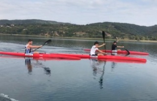 Sakarya Büyükşehir Belediye Spor Kulübü sporcuları...