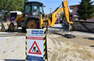 Erenler’de Doğal Gaz Çalışması Devam Ediyor