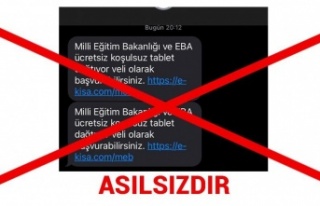 Milli Eğitim Bakanlığından ’sahte mesaj’ uyarısı