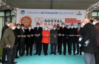 Sosyal Market SGM’de Hizmete Açıldı