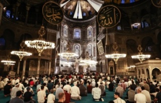 Ayasofya-i Kebir Cami-i Şerifi'nin ibadete açılmasının...