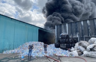 Plastik fabrikasına çıkan, palet üretim tesisine...