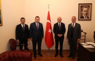 Başkan Babaoğlu Bakan Soylu ile Görüştü