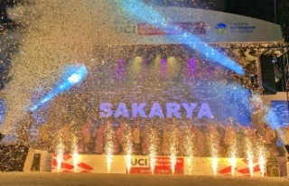 BMX Dünya Şampiyonası için açılış seremonisi...