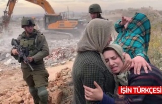 Filistin’de İsrail güçleri, evlerin yıkımını...
