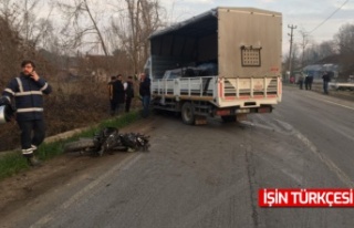 Yola dökülen çamur 20 yaşındaki genci hayattan...