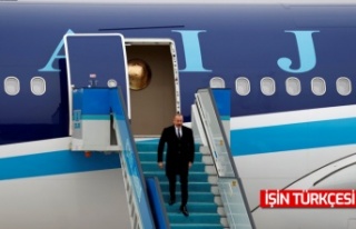 Azerbaycan Cumhurbaşkanı İlham Aliyev Türkiye'ye...