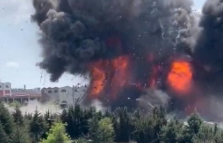 Tuzla'da fabrikada patlama