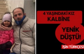 4 yaşındaki kız kalbine yenik düştü