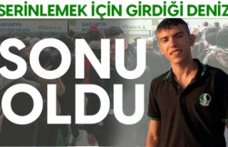 Girdiği deniz, 19 yaşındaki Kenan'ın sonu...