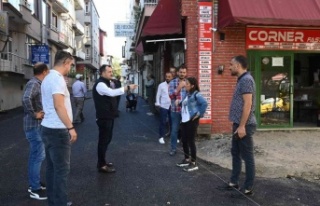 Hüseyin Pehlivan Caddesi ve çevresindeki çalışmalarda...