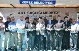 Kepez’e 15. Aile Sağlığı Merkezi