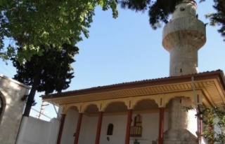 Muğla’nın Menteşe ilçesinde bulunan tarihi camii...