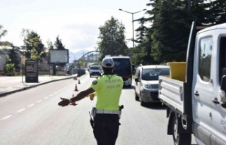 Ordu’da trafiği ihlal edenlere af yok