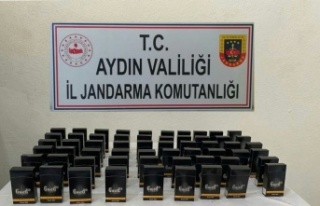 Söke’de 1340 adet bandrolsüz sigara ele geçirildi