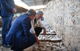 Vali Şıldak antik kent kazılarını ziyaret etti