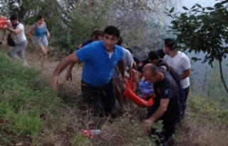 Yaya köprüsünden ıramağa atladı, tüm çabalara...