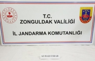 Zonguldak Jandarma’dan uyuşturucu operasyonu