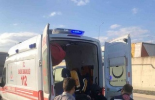 Tekirdağ’da motosiklet kazası: 1 yaralı