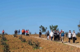 Doğa tutkunları sonbaharın her tonunu keşfetti