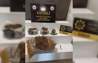 İzmit’te narkotik operasyonunda 3 kilo 500 gram...