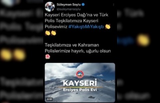 Bakan Soylu duyurdu: Erciyes’te Polis Evi açıldı