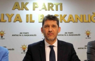 AK Parti Antalya’nın yeni İl Başkanı Çetin’den...