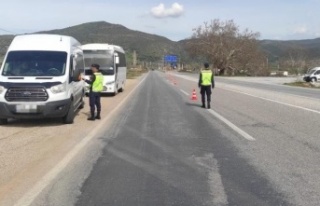 Aydın’da 16 araç trafikten men edildi