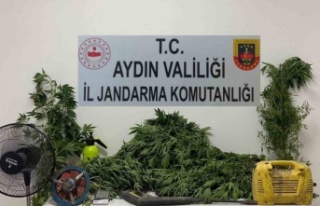 Söke’de uyuşturucu imalathanesine baskın: 1 gözaltı