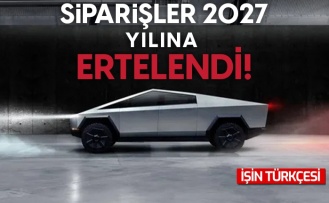 Tesla Cybertruck siparişleri 2027'ye ertelendi