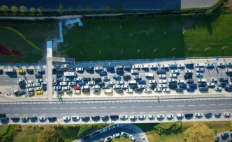 İstanbul trafiğinde seçim yoğunluğu