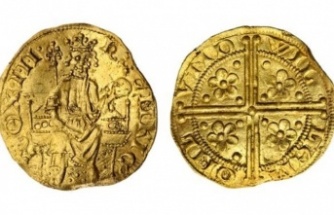 İngiltere'de defineci değeri 7 milyon lira olan altın para buldu