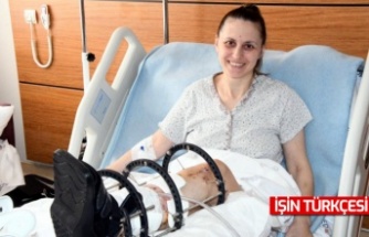 Bulgaristan’da kopan bacak, Tekirdağ’da kurtarıldı