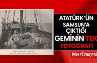 Atatürk'ün Samsun'a çıktığı Bandırma Vapuru