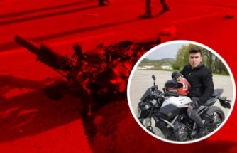 Motosiklet tutkunu Enes kazada hayatını kaybetti