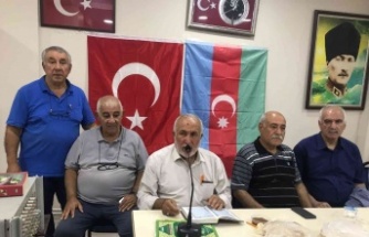 Şehit Azerbaycan askerleri için ihsan yemeği verildi
