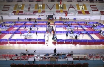 Sivas, masa tenisi grup müsabakalarına ev sahipliği yaptı